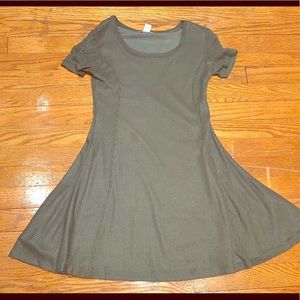 Olive green dress
